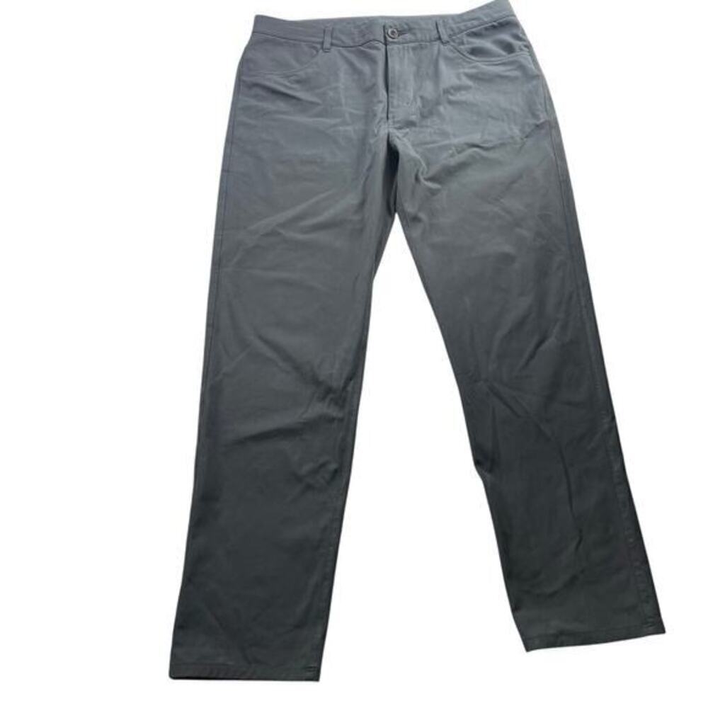 Vuori Men's Gray Pants - Size 36 - Good Condition
